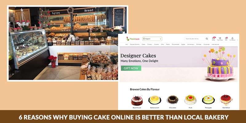 6 Reasons Why Buying Cake Online is Better than Local Bakery